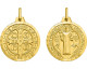 Médaille St Benoit or Stepec - AY3165