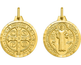 Médaille St Benoit or Stepec - AY3165