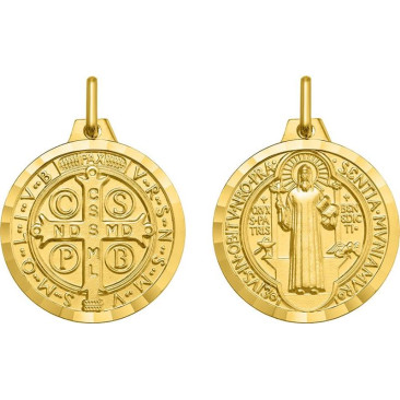 Médaille St Benoit or Stepec - AY3165