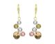 Boucles d'oreilles pendants argent et cristal Spark - G0582C