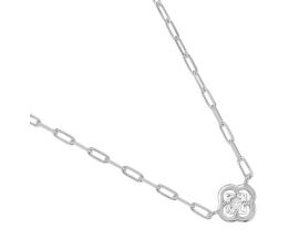 Collier trèfle argent oxydes Charles Garnier - AGF170273N
