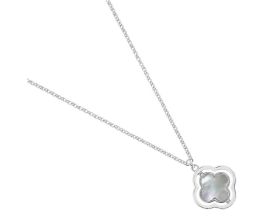 Collier argent agate, nacre et oxydes Charles Garnier - AGF170281N
