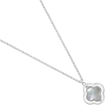 Collier argent agate, nacre et oxydes Charles Garnier - AGF170281N
