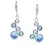 Boucles d'oreilles pendants argent et cristal Spark - A0582A