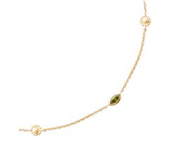 Collier plaqué or & oxydes Stepec - ESOBPOOU