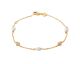 Bracelet perles plaqué or - ESOBJSBT
