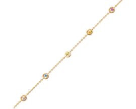 Bracelet oxydes plaqué or - ESOBXSBT