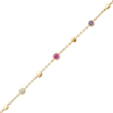 Bracelet oxydes plaqué or - ESOIUIBT