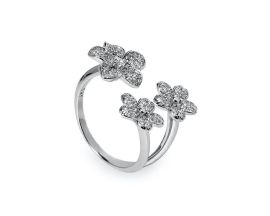 Bague argent & oxydes LINEARGENT - 19941-R