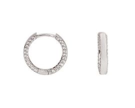 Boucles d'oreilles argent & oxydes LINEARGENT - 20017-A