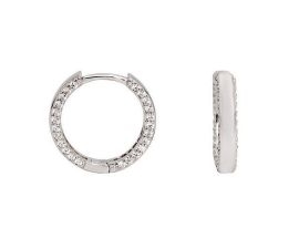 Boucles d'oreilles argent & oxydes LINEARGENT - 20018-A