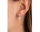 Boucles d'oreilles pendants argent & oxydes LINEARGENT - 20069-A