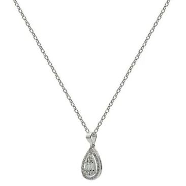 Collier argent & oxydes LINEARGENT - 20069-PE