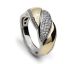 Bague argent et oxydes LINEARGENT - 20108-R