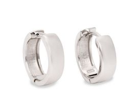 Boucles d'oreilles créoles argent LINEARGENT - 20130-A