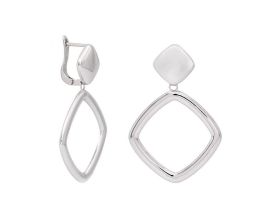 Boucles d'oreilles argent oxydes LINEARGENT- 20142-A