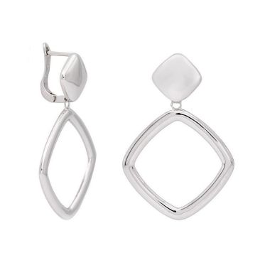 Boucles d'oreilles argent oxydes LINEARGENT- 20142-A