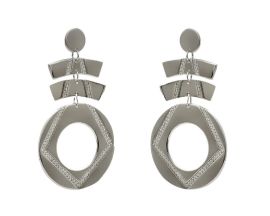 Boucles d'oreilles argent & oxydes LINEARGENT - 20255-A