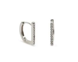 Boucles d'oreilles argent & oxydes LINEARGENT - 20351-A