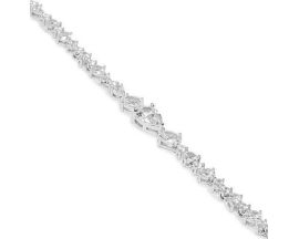 Bracelet argent oxydes LINEARGENT - 20376-P