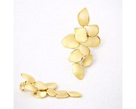 Boucles d'oreilles argent doré LINEARGENT - 19815-G-A