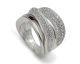 Bague argent et oxydes LINEARGENT - 19973-R
