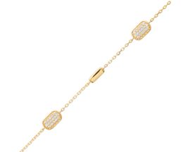 Bracelet oxydes plaqué or - ESOBSOBT