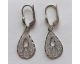 Boucles d'oreilles dormeuses argent Stepec - C42192/BO AG