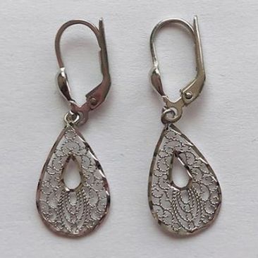 Boucles d'oreilles dormeuses argent Stepec - C42192/BO AG