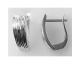 Boucles d'oreilles brisures argent Stepec - C41771/BO