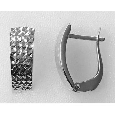 Boucles d'oreilles brisures argent Stepec - C41772/BO