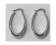 Boucles d'oreilles créoles argent Stepec - C42207/BO