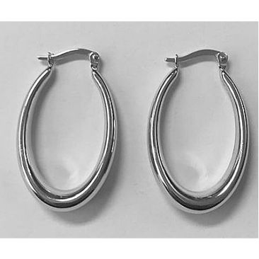Boucles d'oreilles créoles argent Stepec - C42207/BO
