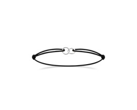 Bracelet cordon argent Stepec - TEIPPIBT