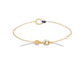 Bracelet plaqué or & oxydes Stepec - ESOBUTBT