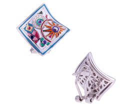 Boucles d'oreilles argent Una Storia - BO12156