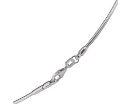 Collier câble argent Una Storia - CA10615