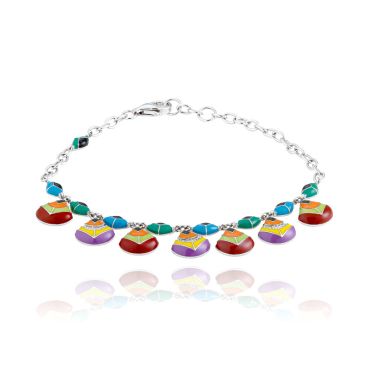 Bracelet argent et oxydes Una Storia - BR121230