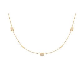 Collier oxydes plaqué or - ESOBSTOU