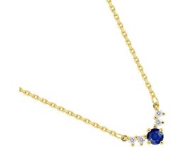 Collier or saphir(s) & diamant(s) - 3.7532.S0