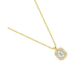 Collier or & diamant(s) synthétique(s) Diamanti - 9KLGD161Y