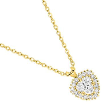 Collier or & diamant(s) synthétique(s) Diamanti - 9KLGD135Y