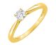 Bague solitaire or & diamant synthétique Diamanti - DS1001.20