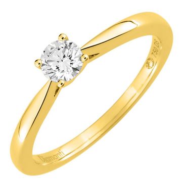 Bague solitaire or & diamant synthétique Diamanti - DS1001.20