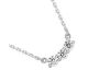 Collier or blanc & diamant(s) synthétique(s) Diamanti - DS3015.21