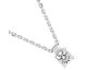 Collier or blanc & diamant synthétique Diamanti - DS3016.21