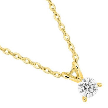 Collier or & diamant synthétique Diamanti - 9KLGD060Y