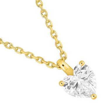 Collier coeur or & diamant synthétique Diamanti - DS3022.20