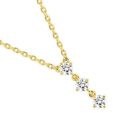 Collier plaqué or et oxydes Stepec - 132690.1