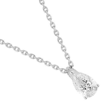 Collier or blanc & diamant synthétique Diamanti - DS3012.21